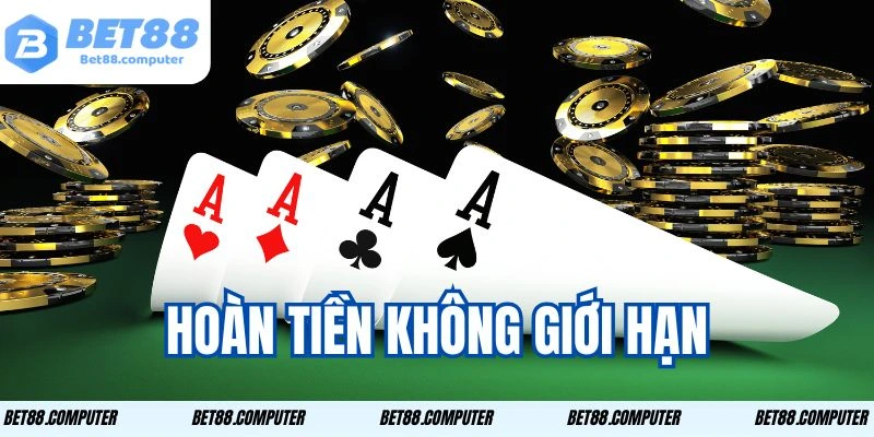 Chương trình hoàn trả cược thua bet88 không giới hạn