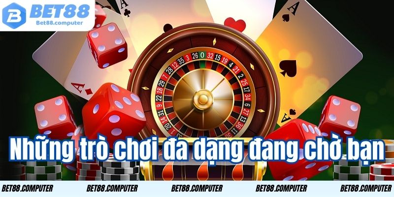 Via Casino Bet88 - Trải Nghiệm Cá Cược Số 1 Năm 2026 3 Kho game đa dạng tại Via Casino Bet88 giúp bạn tha hồ lựa chọn