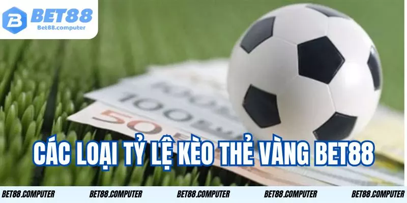Tỷ Lệ Kèo Thẻ Vàng Bet88 - Cơ Hội Thắng Lớn Thử Tài Cá Cược 2 Những loại cược phổ biến được đông đảo người chơi yêu thích