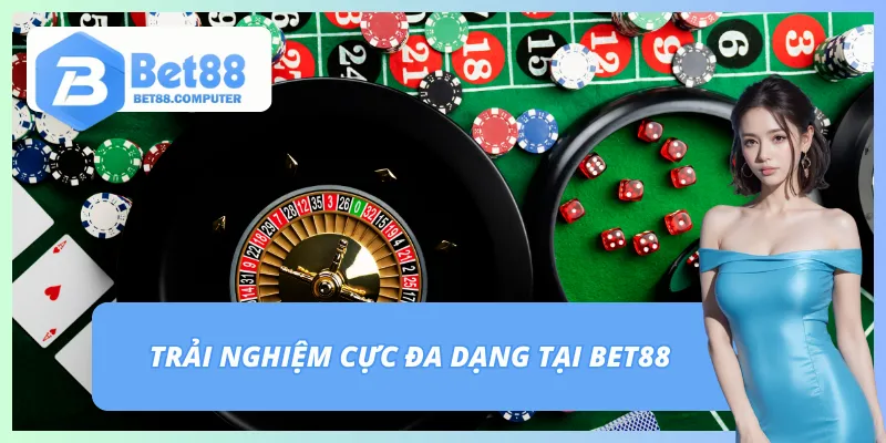 Trang chủ 256 Trải nghiệm tận hưởng bất tận tại BET88