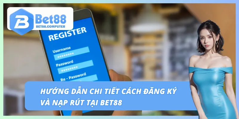 Trang chủ 259 Cách đăng ký và nạp rút tại BET88